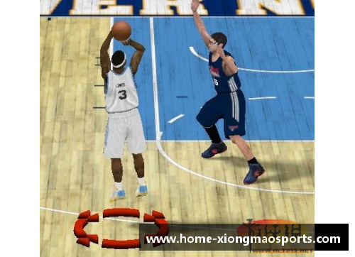NBA2K12游戏中的孙悦：中国篮球之光